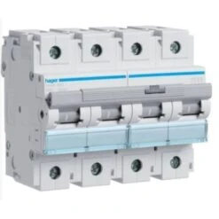 Disjoncteur Courbe B 4P 15KA 80A 6M