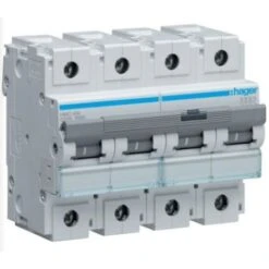 Disjoncteur Courbe C 4P 15KA 125A 6M