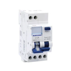 Disjoncteur Différentiel 20A - 1P+N - 30mA - Type A - Connexion Haut/bas Vis - NF