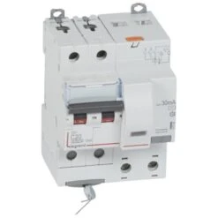 Legrand Disjoncteur Différentiel DX³ 6000 2P - 230 à 400V~ - 20A - 30mA - Courbe C