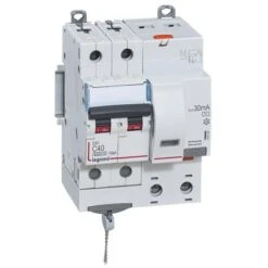Legrand Disjoncteur Différentiel DX³ 6000 2P - 230 à 400V~ - 40A - 30mA - Courbe C