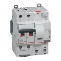 Legrand Disjoncteur Différentiel DX³ 6000 2P - 230V~ - 20A - Type AC - 30mA