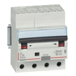 Legrand Disjoncteur Différentiel DX³ 6000 - 4P - 400V~ - 16A - Type A - 30mA