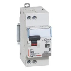 Legrand Disjoncteur Différentiel DX³ 6000 U+N - 230V~ - 16A - 300mA - Courbe B