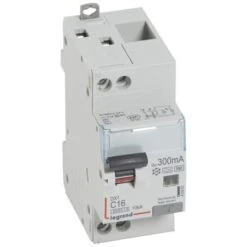 Legrand Disjoncteur Différentiel DX³ 6000 U+N - 230V~ - 16A - Type F - 300mA