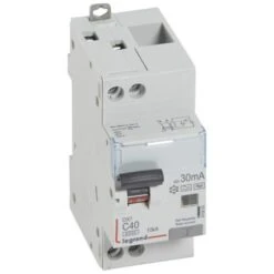 Legrand Disjoncteur Différentiel DX³ 6000 U+N - 230V~ - 40A - Type F - 30mA
