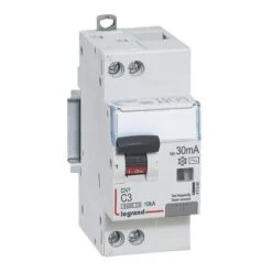 Legrand Disjoncteur Différentiel DX³6000 Vis/vis U+N 230V~ - 3A - Type AC 30mA
