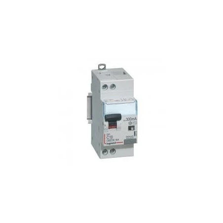 Legrand Disjoncteur Différentiel U+N 230V~ - 10A TypeAC 300mA - Courbe C - 2 Modules - Vis/vis - DX³4500 1 Legrand Disjoncteur Différentiel U+N 230V~ - 10A TypeAC 300mA - Courbe C - 2 Modules - Vis/vis - DX³4500