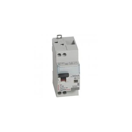 Legrand Disjoncteur Différentiel U+N 230V~ - 16A TypeAC 300mA - Courbe C - 2 Modules - Vis/vis - DX³4500 1 Legrand Disjoncteur Différentiel U+N 230V~ - 16A TypeAC 300mA - Courbe C - 2 Modules - Vis/vis - DX³4500