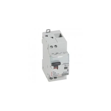 Legrand Disjoncteur Différentiel U+N 230V~ - 25A TypeAC 300mA - Courbe C - 2 Modules - Vis/vis - DX³4500 1 Legrand Disjoncteur Différentiel U+N 230V~ - 25A TypeAC 300mA - Courbe C - 2 Modules - Vis/vis - DX³4500