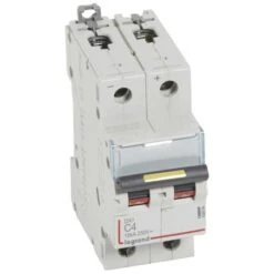 Legrand Disjoncteur DX³ 16kA Courant Continu 4A Courbe C - 2 Modules