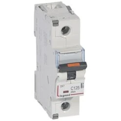 Legrand Disjoncteur DX³ 25kA - 1P 230V~ à 400V~ - 125A - Courbe C - 1,5 Module