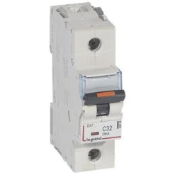 Legrand Disjoncteur DX³ 25kA - 1P 230V~ à 400V~ - 32A - Courbe C - 1,5 Module