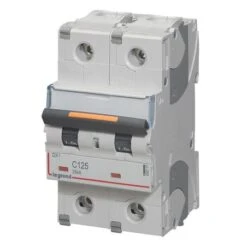 Legrand Disjoncteur DX³ 25kA - 2P 230V~ à 400V~ - 125A - Courbe C - 3 Modules