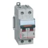 Legrand Disjoncteur DX³ 25kA - 2P 230V~ à 400V~ - 20A - Courbe B - 2 Modules