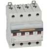 Legrand Disjoncteur DX³ 25kA - 4P 400V~ - 10A - Courbe C - 4 Modules