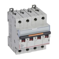 Legrand Disjoncteur DX³ 25kA - 4P 400V~ - 20A - Courbe Z - 4 Modules