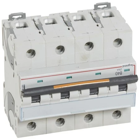 Legrand Disjoncteur DX³ 25kA - 4P 400V~ - 40A - Courbe B - 6 Modules 1 Legrand Disjoncteur DX³ 25kA - 4P 400V~ - 40A - Courbe B - 6 Modules