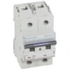Legrand Disjoncteur DX³ 50kA - 2P 230V~ à 400V~ - 40A - Courbe C - 3 Modules