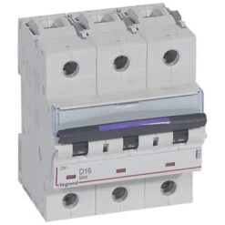 Legrand Disjoncteur DX³ 50kA - 3P 400V~ - 16A - Courbe D - 4,5 Modules