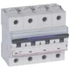Legrand Disjoncteur DX³ 50kA - 4P 400V~ - 10A - Courbe C - 6 Modules