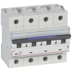Legrand Disjoncteur DX³ 50kA - 4P 400V~ - 32A - Courbe C - 6 Modules