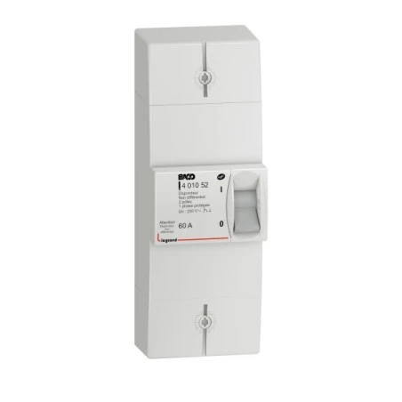 Legrand Disjoncteur Enedis - 2P - 60 A - Non Réglable - Non Différentiel 1 Legrand Disjoncteur Enedis - 2P - 60 A - Non Réglable - Non Différentiel