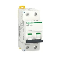 Schneider® Disjoncteur IC60N 1A 1 Pôle + Neutre Courbe C - Acti9