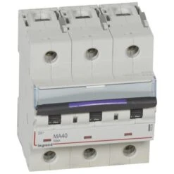 Legrand Disjoncteur Magnétique Seul DX³-M 50kA - 3P 400V~ - 40A - 4,5 Modules