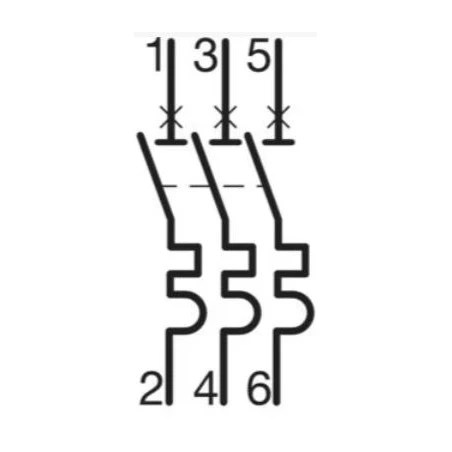 Disjoncteur Moteur 3P 2.5-4 A - 0.75/1.5 KW à 230V/415V HAGER 2 Disjoncteur Moteur 3P 2.5-4 A - 0.75/1.5 KW à 230V/415V HAGER – Image 2