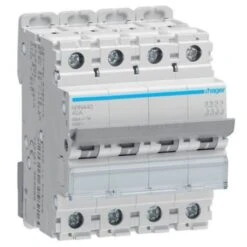 Disjoncteurs 4P 20kA C-40A 4m