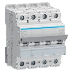 Disjoncteurs 4P 20KA D-40A 4M