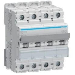 Disjoncteurs 4P 25KA C-10A 4M
