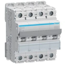 Disjoncteurs 4P 25kA C-16A 4m