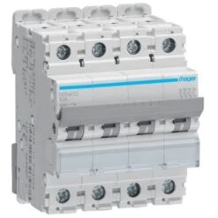 Disjoncteurs 4P 25KA D-10A 4M
