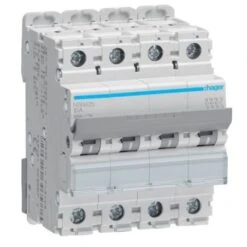 Disjoncteurs 4P 25kA D-25A 4m