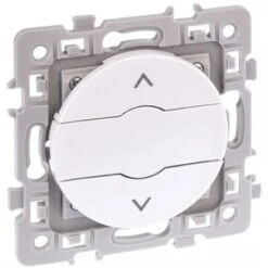 Double Bouton Poussoir Volets Roulants Eur'Ohm SQUARE