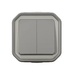 Double Interrupteur Ou Va Et Vient 3 Fonctions LEGRAND étanche Plexo Gris 10A 250~ IP55 IK08 Livré Complet Pour Saillie -Maison Moderne Electricite double interrupteur ou va et vient 3 fonctions legrand etanche plexo gris 10a 250 ip55 ik08 livre complet pour saillie 2