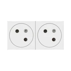 Legrand Double Prise De Courant 2P+T Surface Mosaic Link Raccordement Latéral 4 Modules