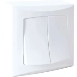 Double Va-et-vient En Saillie Blanc