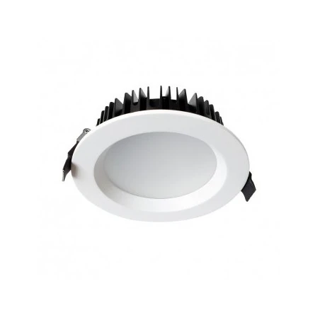 Downlight LED Blanc Rond Ø220 28W 4000°K 1 Downlight LED Blanc Rond Ø220 28W 4000°K