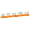 Legrand Embout De Câblage Starfix Simple En Bande Pour Conducteurs Section 4mm² - Orange - Emballage 250