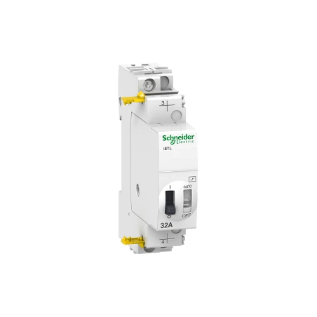 Schneider® Extension Pour Télérupteur 32A 1NO 230...240VCA 110VCC 50-60Hz - Acti9, IETL 1 Schneider® Extension Pour Télérupteur 32A 1NO 230...240VCA 110VCC 50-60Hz - Acti9, IETL