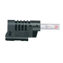 Legrand Fiche Banane Noire Ø4mm 16A 33V~ Ou 70V Avec Embout Isolant Et Fourreau Rétractable