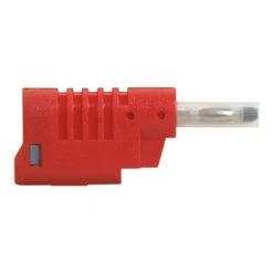Legrand Fiche Banane Rouge Ø4mm 16A 33V~ Ou 70V Avec Embout Isolant Et Fourreau Rétractable