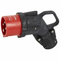 Legrand Fiche Mobile Coudée Hypra 16A - 3P+T - 380V~ à 415V~ Caoutchouc - IP44