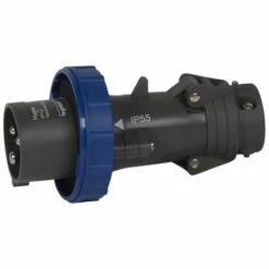 Legrand Fiche Mobile Droite Hypra 16A - 2P+T - 200V~ à 250V~ - Plastique - IP66/67-55