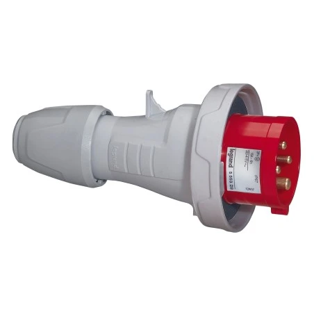 Legrand Fiche Mobile Droite P17 IP66/67 16A - 380V ~à 415V ~ - 3P+T 1 Legrand Fiche Mobile Droite P17 IP66/67 16A - 380V ~à 415V ~ - 3P+T