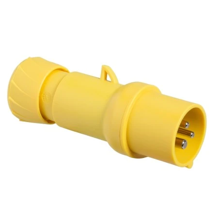 Schneider® Fiche Mobile Industrielle Droite 16 A - 2P+T - 100-130 V CA - IP44 - IP67 - PRATIKA 1 Schneider® Fiche Mobile Industrielle Droite 16 A - 2P+T - 100-130 V CA - IP44 - IP67 - PRATIKA