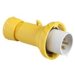 Schneider® Fiche Mobile Industrielle Droite 16 A - 2P+T - 100-130 V CA - IP67 - PRATIKA